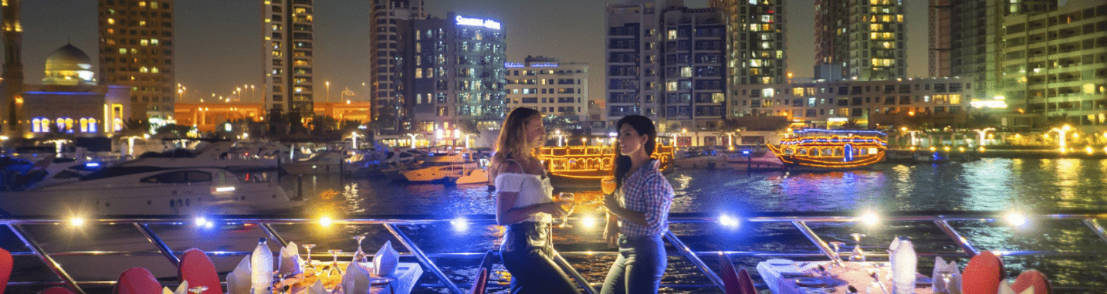 Dhow cruise dinner